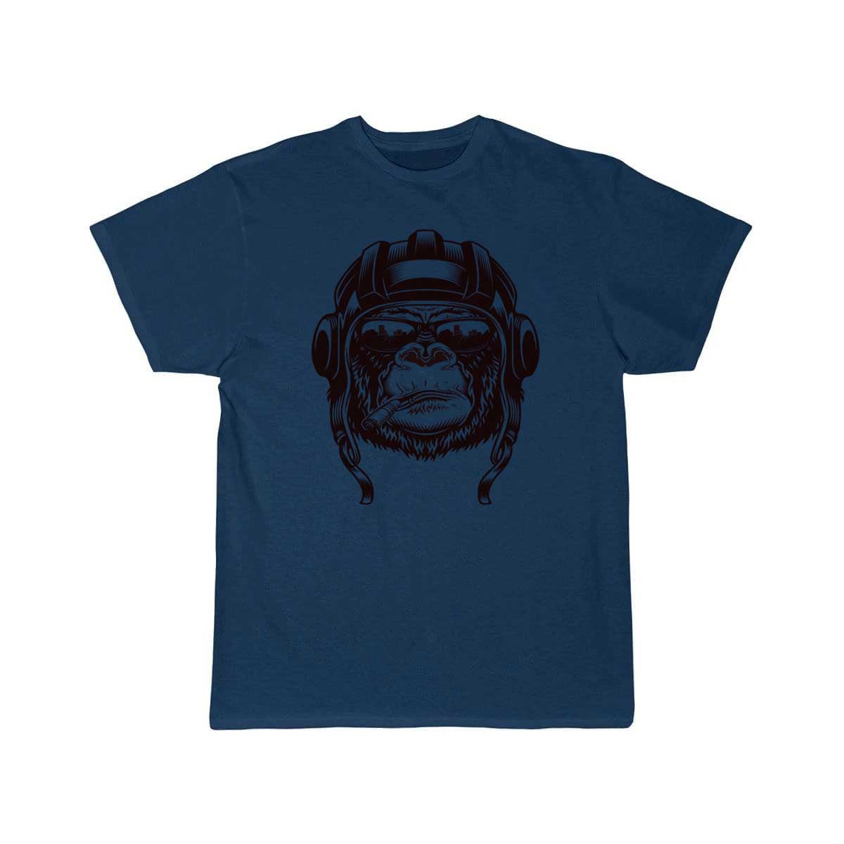 Monkey Monkys jet fighter pilot steal T Shirt THE AV8R