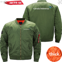 Thumbnail for GARUDA INDONESIA AIRLINES MA1 JACKET THE AV8R