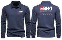 Thumbnail for BWI AIRPORT LONG SLEEVE  POLO