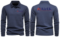 Thumbnail for AIR UK LONG SLEEVE  POLO
