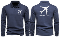 Thumbnail for BOEING 747 LONG SLEEVE  POLO