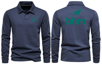 Thumbnail for BHM AIRPORT LONG SLEEVE  POLO