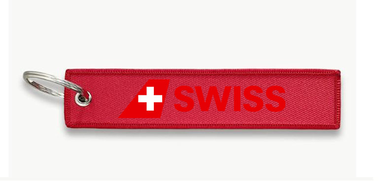 SWISS AIRLINES KEY CHAIN