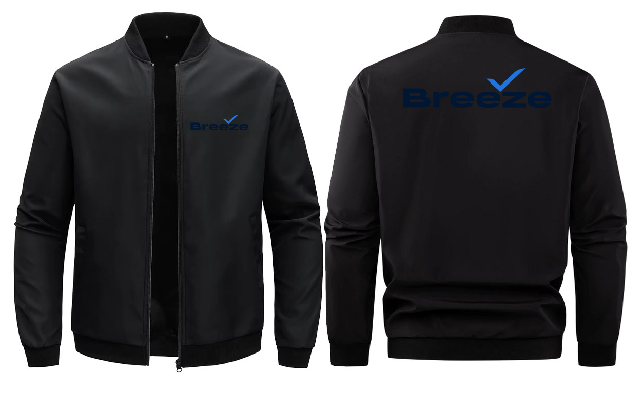 BREEZE AIR LOOSE SOLID COLOR JACKET