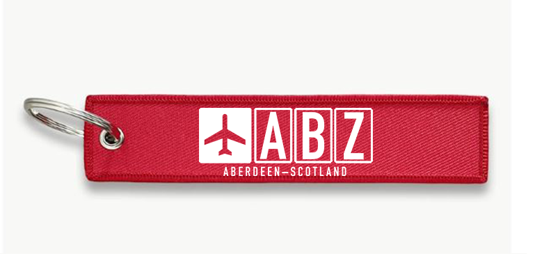 ABZ AIRPORT KEY CHAIN