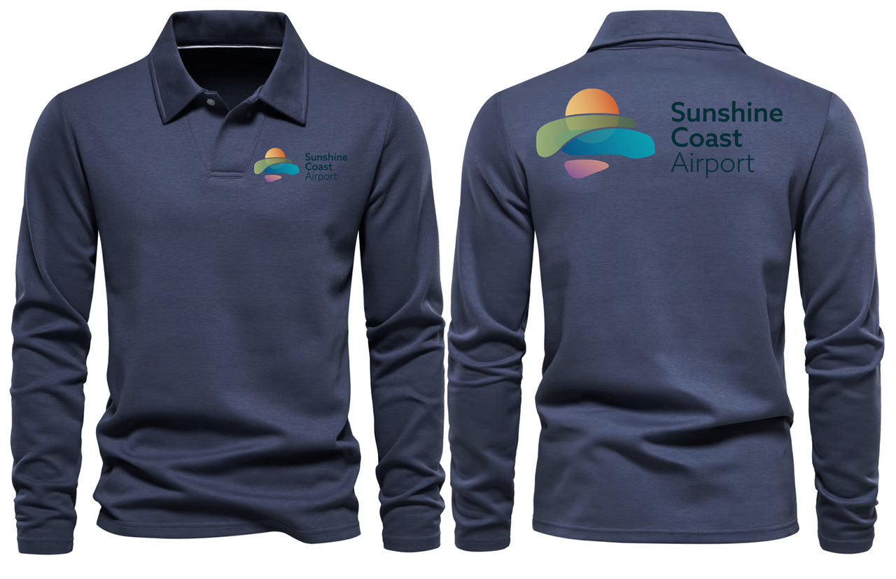 SUNSHINE AIRPORT LONG SLEEVE  POLO