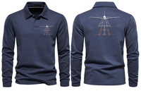 Thumbnail for AIRBUS A380 LONG SLEEVE  POLO