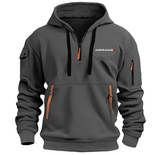 FRANCE AIRLINE HOODED JACKET PULLOVER