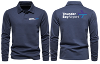 Thumbnail for THUNDER BAY AIRPORT LONG SLEEVE  POLO