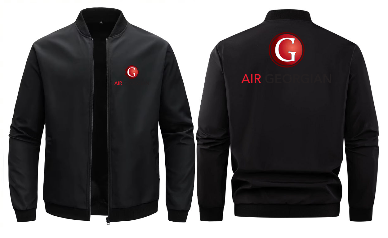 GEOGIAN  LOOSE SOLID COLOR JACKET