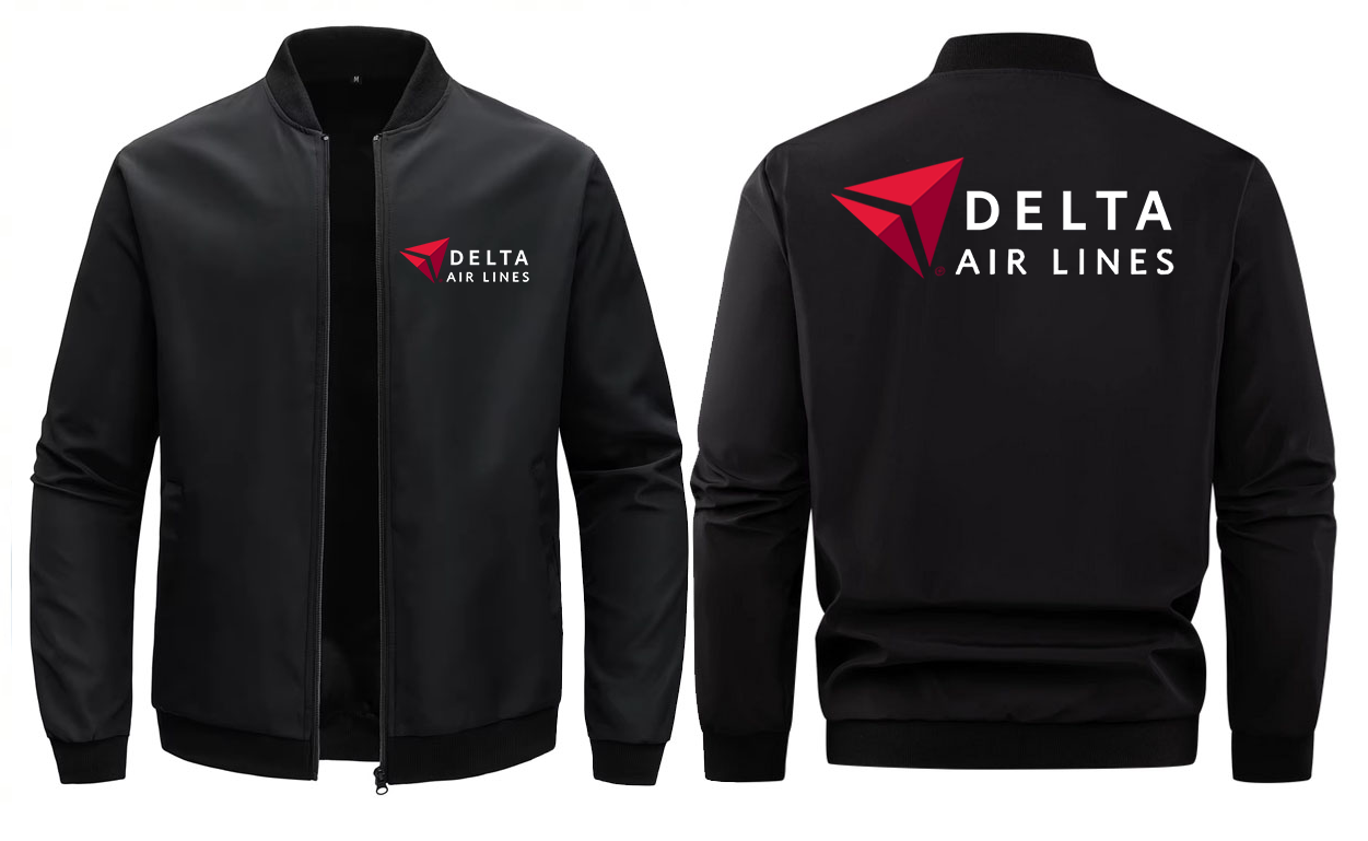 DELTA AIR LOOSE SOLID COLOR JACKET