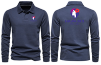 Thumbnail for AIR HAWAIIAN AIRLINES LONG SLEEVE  POLO