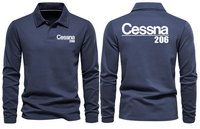 Thumbnail for CESSNA 206 LONG SLEEVE  POLO