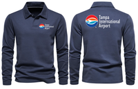 Thumbnail for TAMPA INTERNATIONAL AIRPORT LONG SLEEVE  POLO