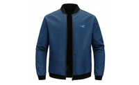 Thumbnail for XIAMEN AIR LOOSE SOLID COLOR JACKET