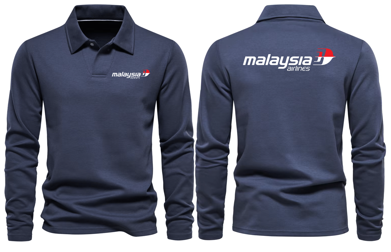 MALAYSIA AIRLINES LONG SLEEVE  POLO