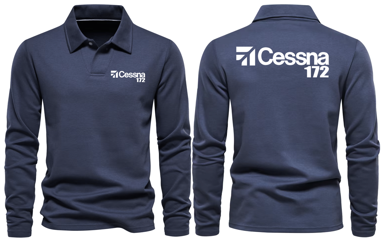 CESSNA 172 LONG SLEEVE  POLO