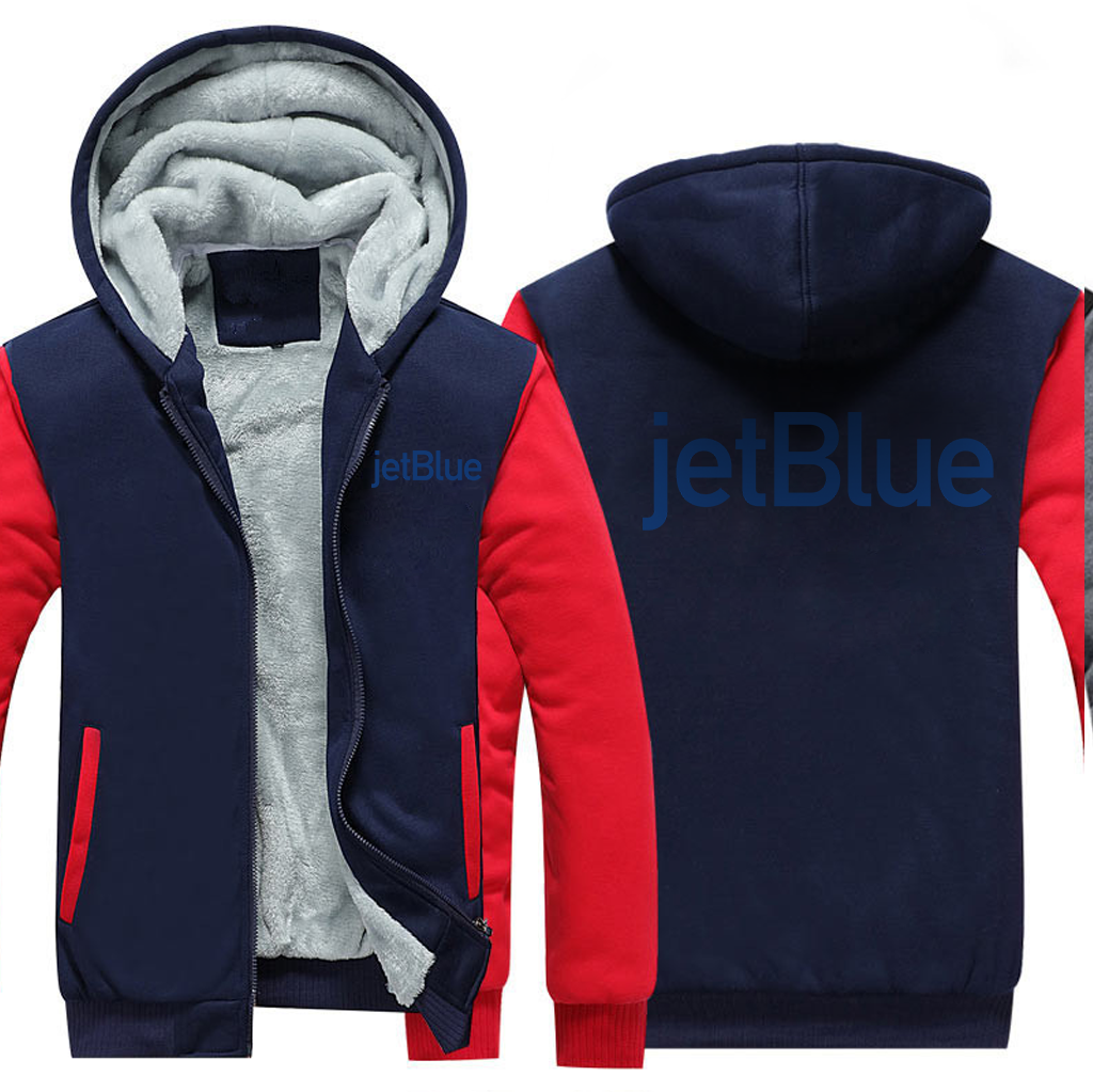JET BLUE AIRLINES JACKETS FLEECE SWEATSHIRT 2