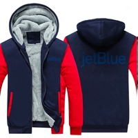 Thumbnail for JET BLUE AIRLINES JACKETS FLEECE SWEATSHIRT 2