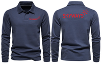 Thumbnail for SKY WAYS LONG SLEEVE  POLO
