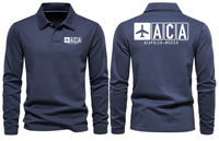 Thumbnail for ACA AIRPORT LONG SLEEVE POLO