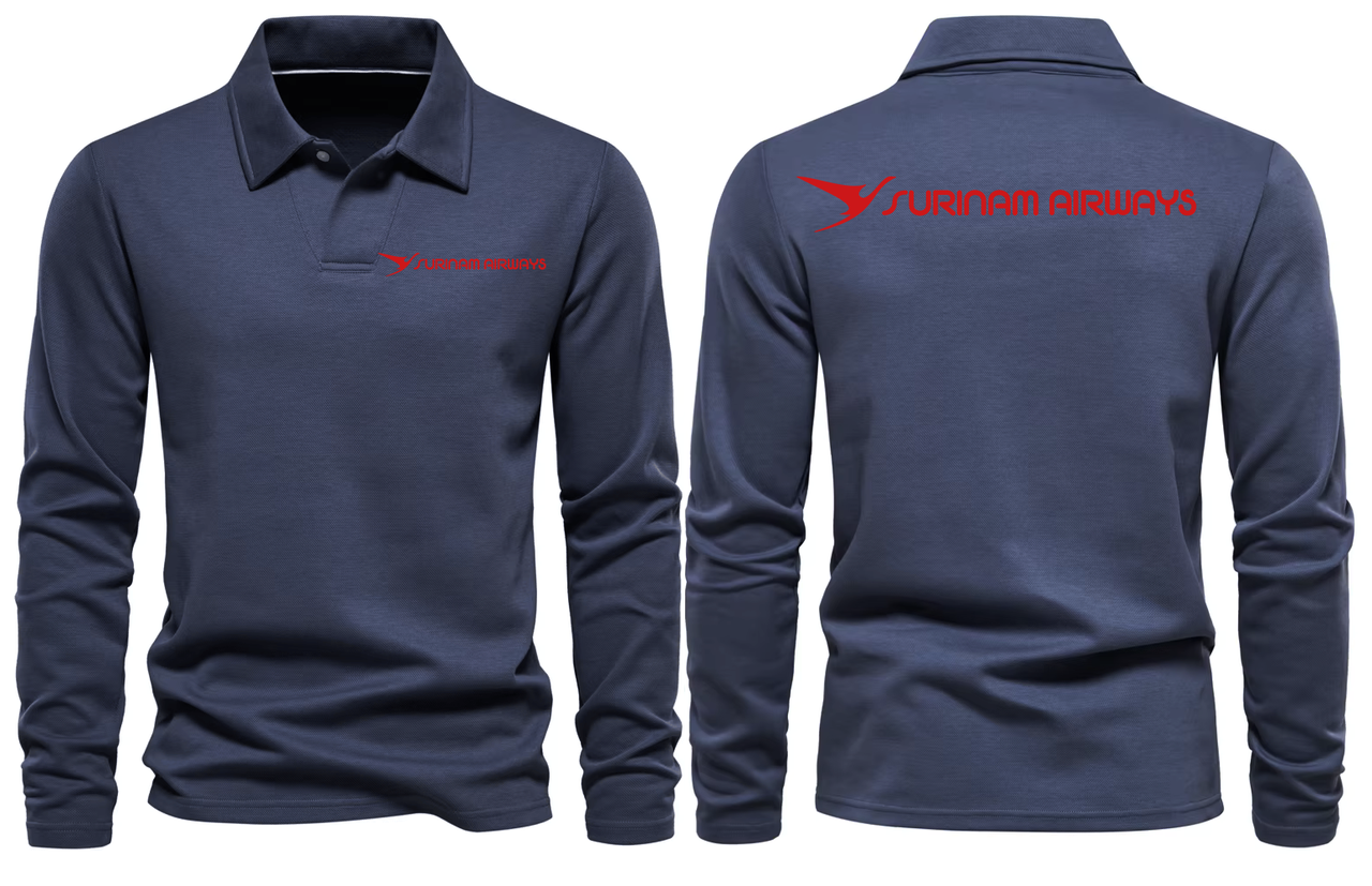 SURIYANAM AIRWAYS LONG SLEEVE  POLO