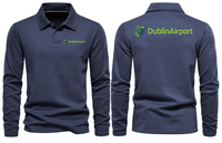 Thumbnail for DUBLIN AIRPORT LONG SLEEVE  POLO