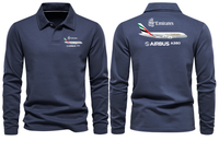 Thumbnail for AIRBUS A380 LONG SLEEVE  POLO