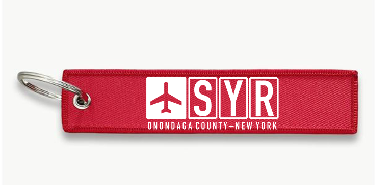 SYR AIRPORT KEY CHAIN