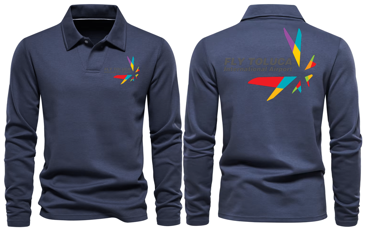 TOLUCA AIRPORT LONG SLEEVE  POLO