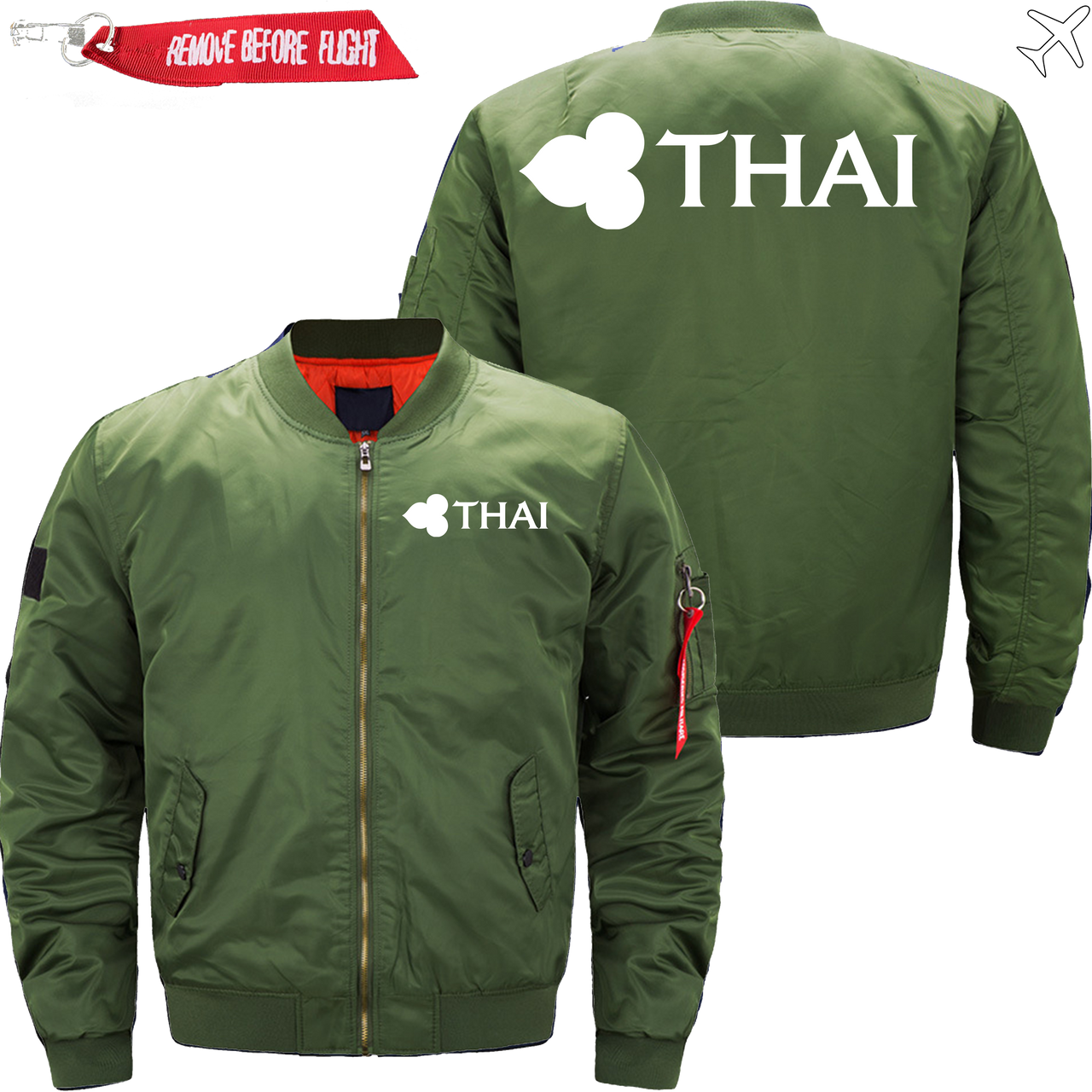 THAI AIRLINE JACKET MA1 BOMBER