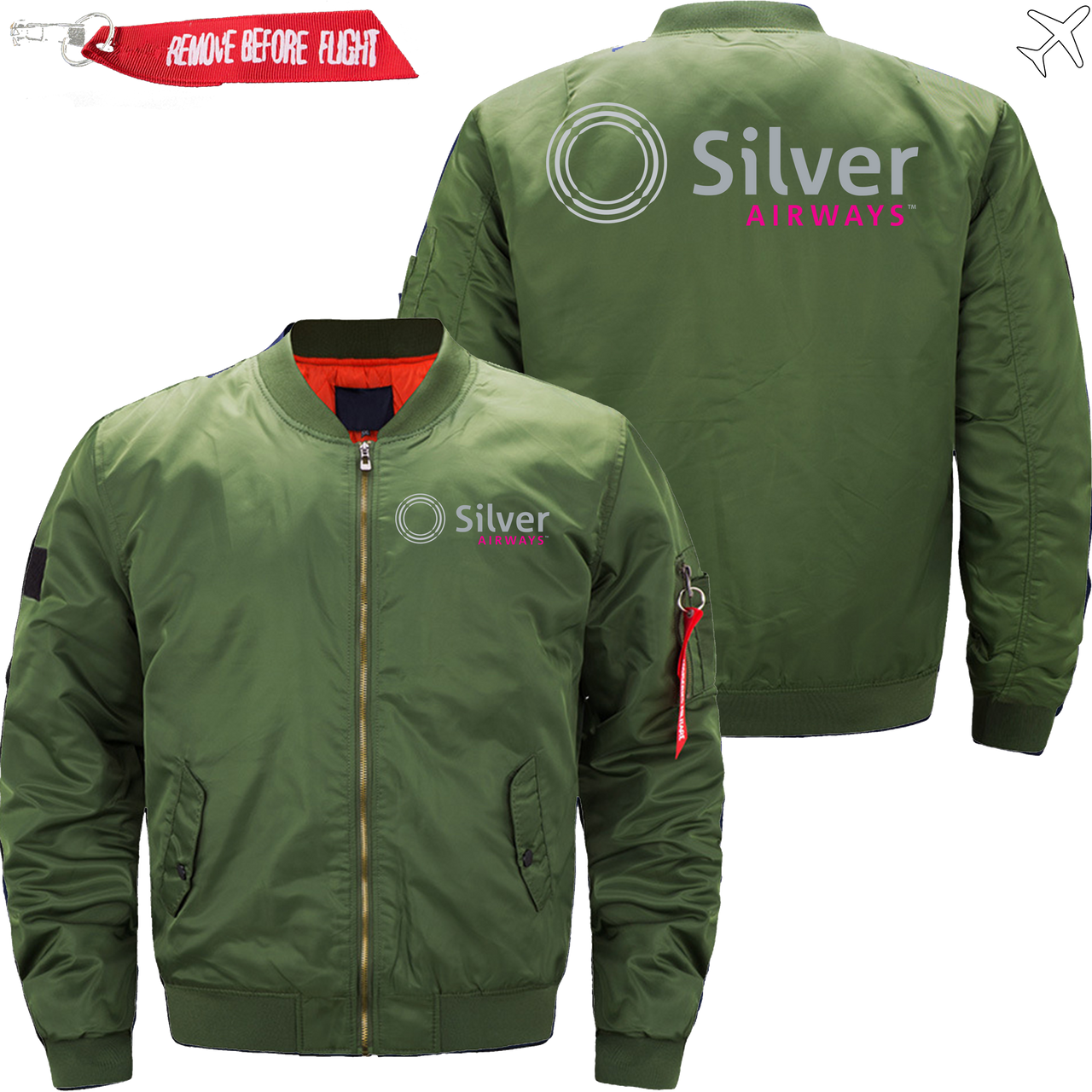 SILVER AIRLINE JACKET