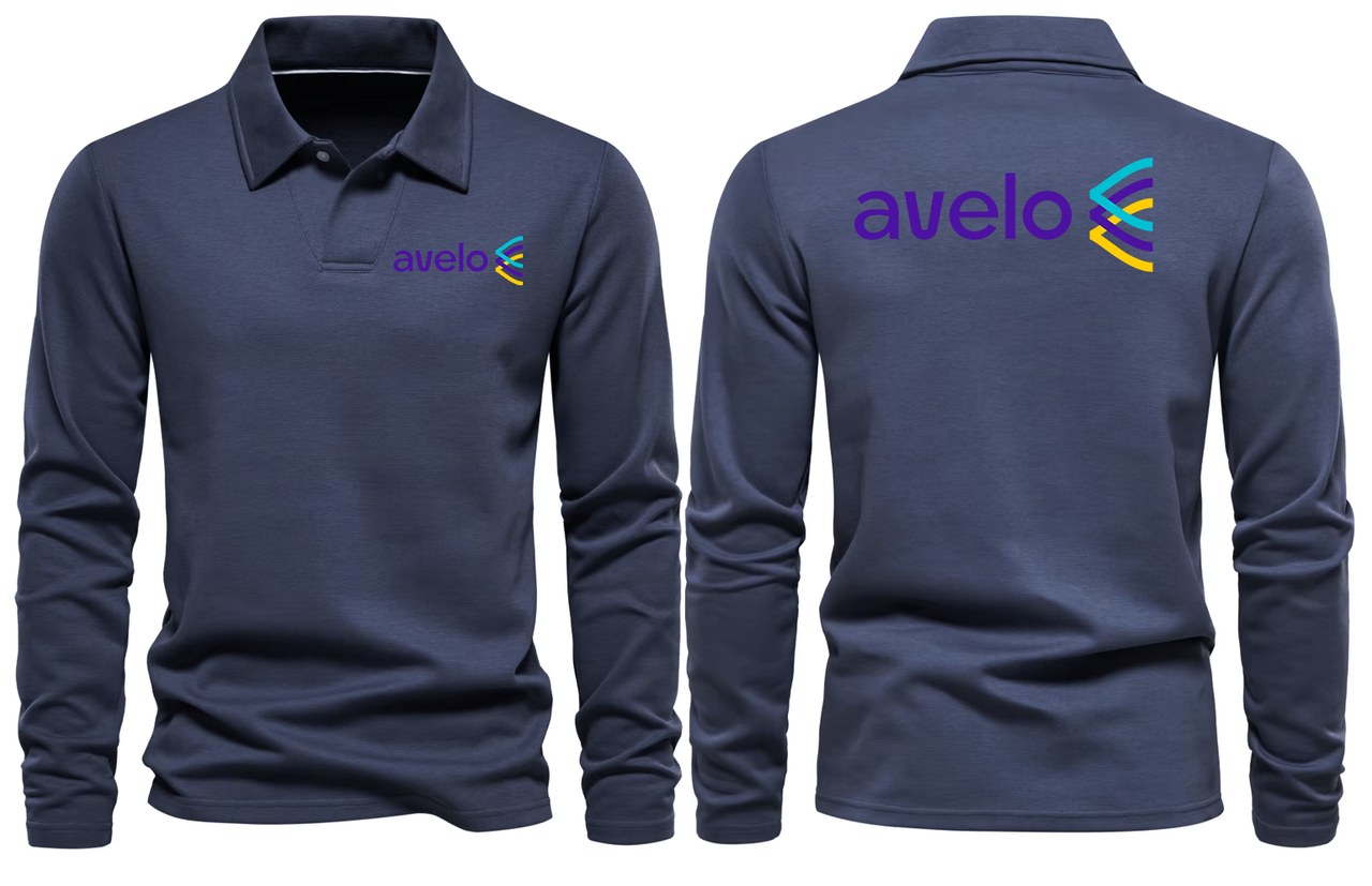 AVELO LONG SLEEVE  POLO
