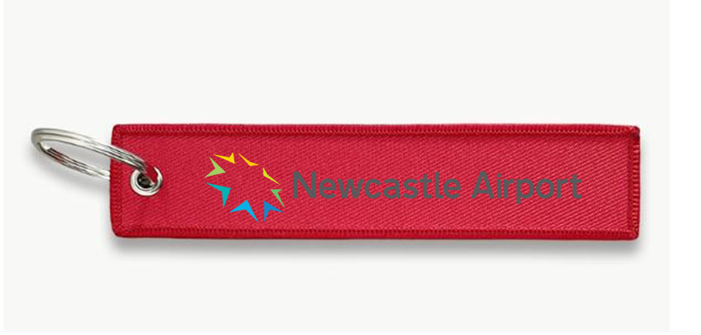 NEW CASTALE AIRPORT KEY CHAIN