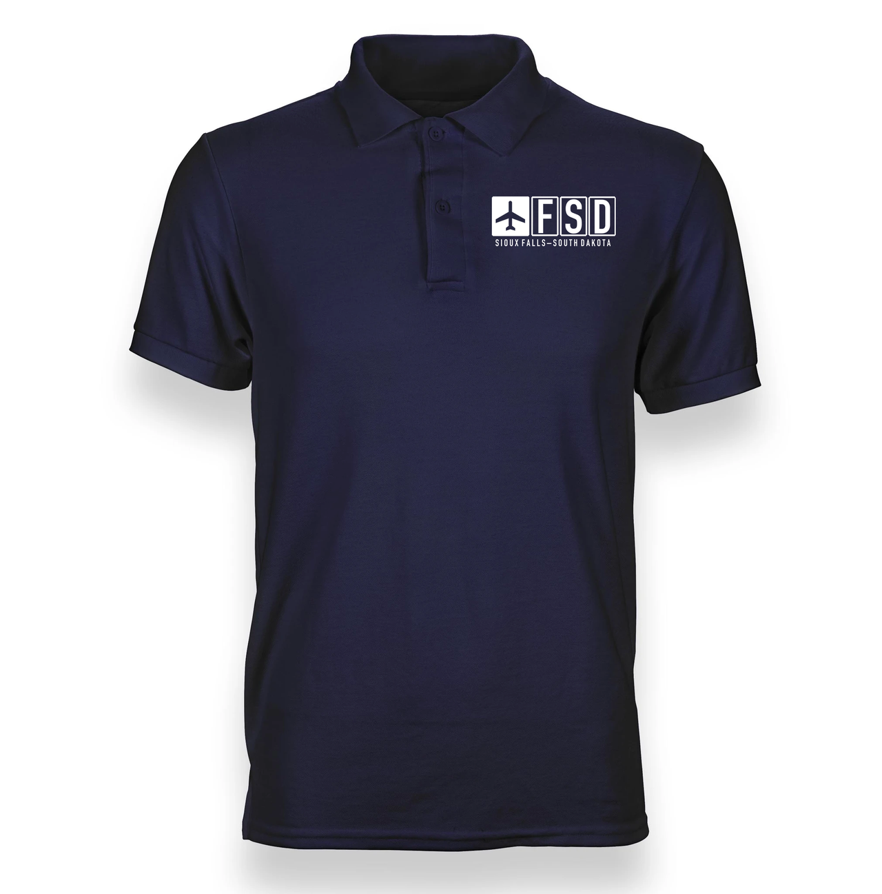 FSD AIRPORT POLO T-SHIRT