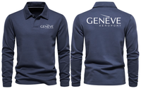 Thumbnail for GENEVE AIRPORT LONG SLEEVE  POLO