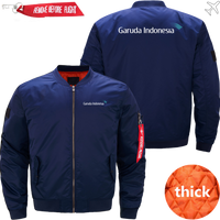Thumbnail for GARUDA INDONESIA AIRLINES MA1 JACKET THE AV8R