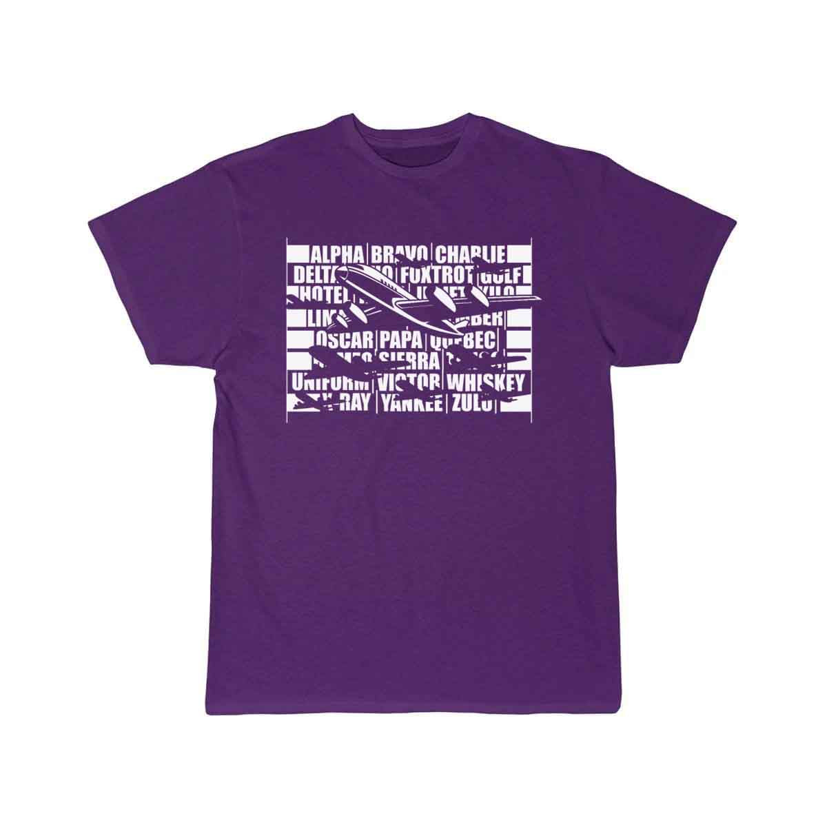 Pilot Alphabet Airplane T-SHIRT THE AV8R