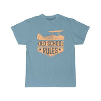 Thumbnail for old school rules (planes) T SHIRT THE AV8R