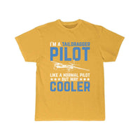 Thumbnail for Cool Pilot Design Quote I'm A Taildragger Pilot T-SHIRT THE AV8R