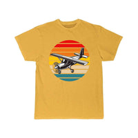Thumbnail for Cessna 172 Skyhawk Airplane Retro Sunset T SHIRT THE AV8R