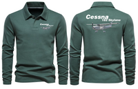 Thumbnail for CESSNA 182 LONG SLEEVE  POLO