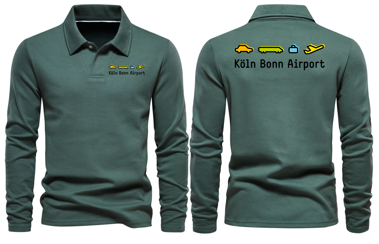 KOLN AIRPORT LONG SLEEVE  POLO