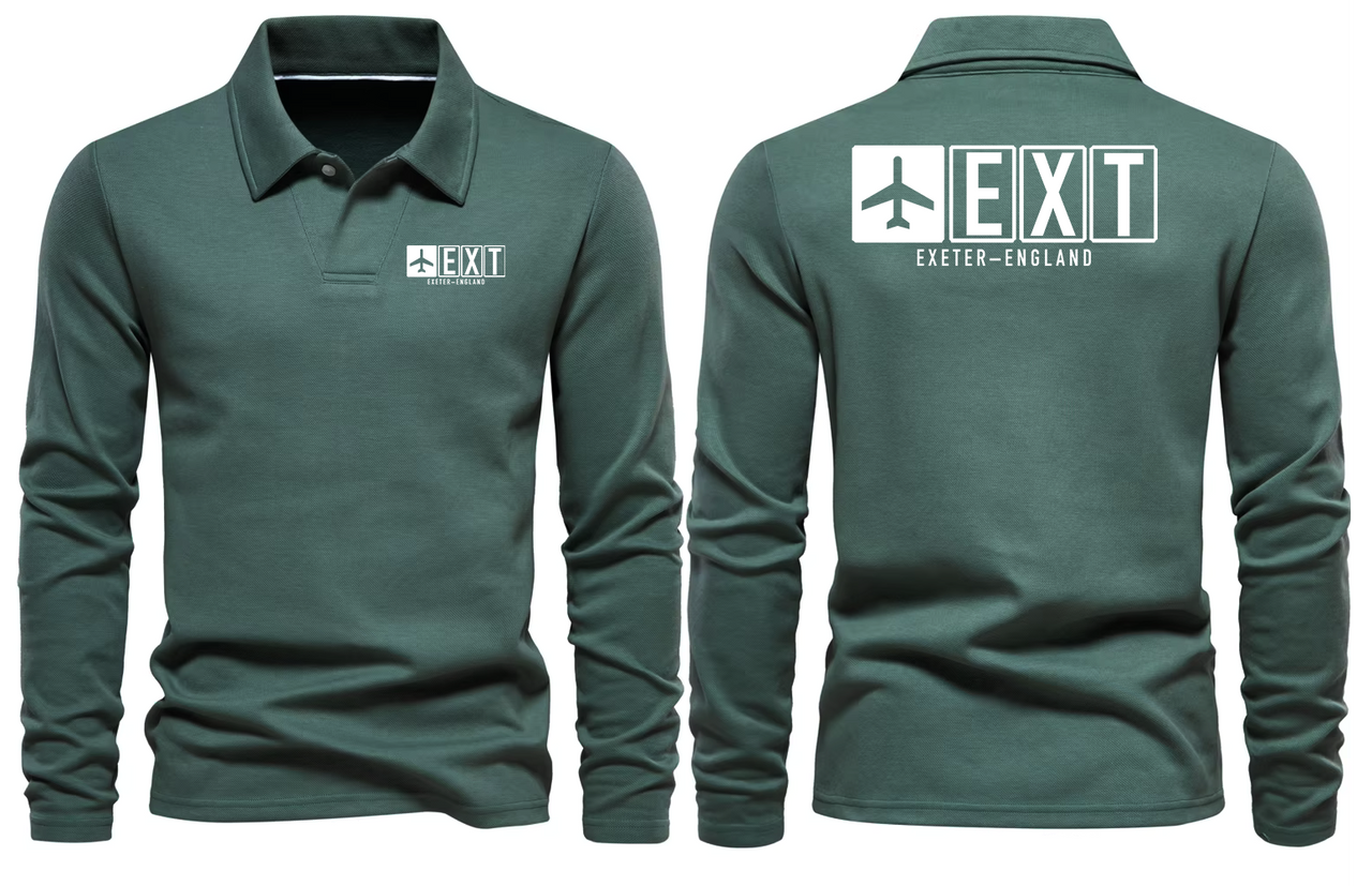 EXT AIRPORT LONG SLEEVE POLO