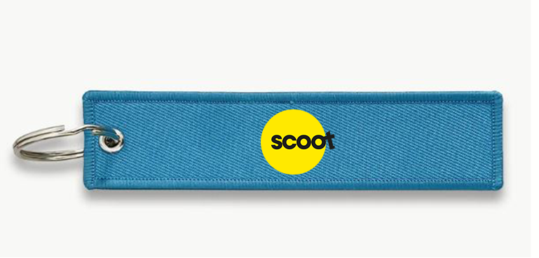 SCOOT AIRLINES KEY CHAIN