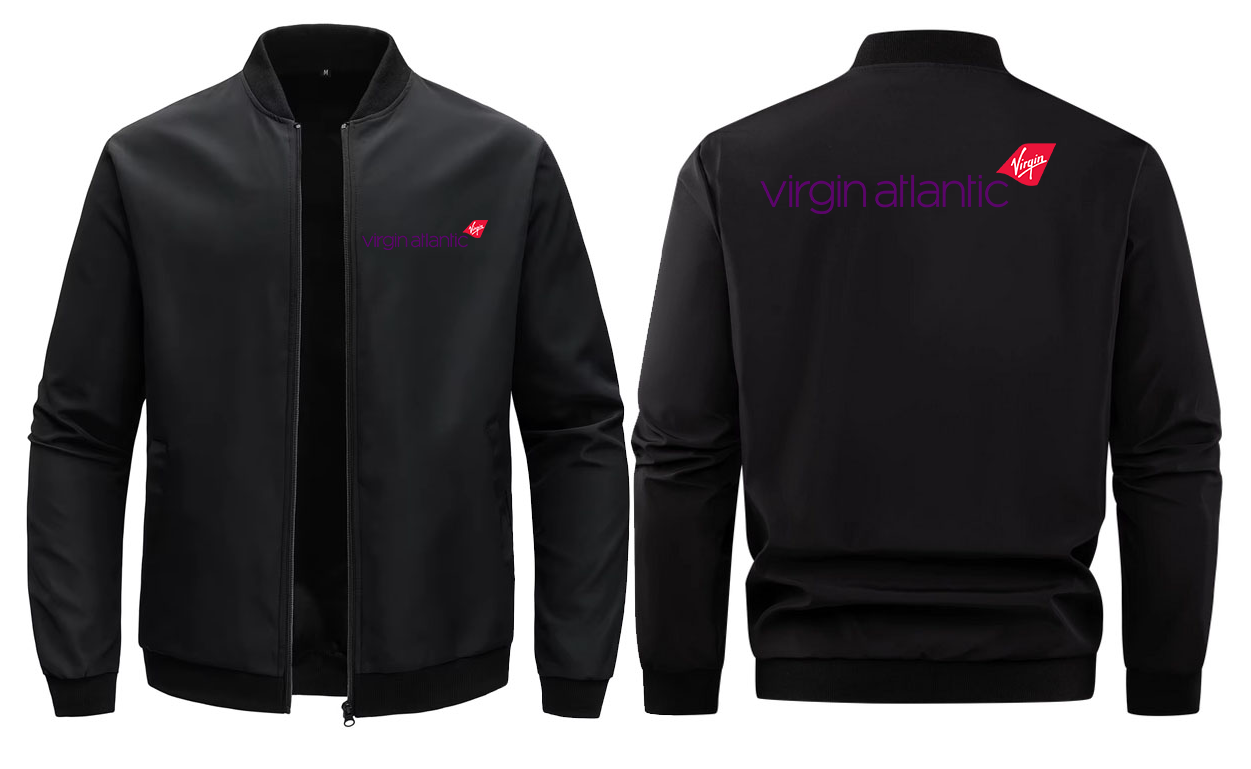 VIRGIN ATLANTIC   LOOSE SOLID COLOR JACKET
