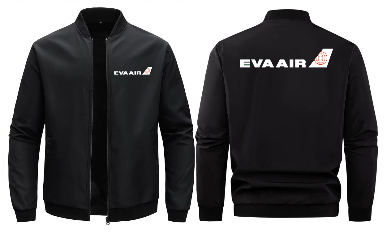EVAAIR LOOSE SOLID COLOR JACKET