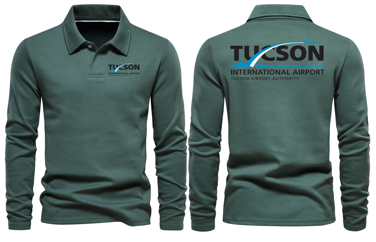 TUCSON AIRPORT LONG SLEEVE  POLO