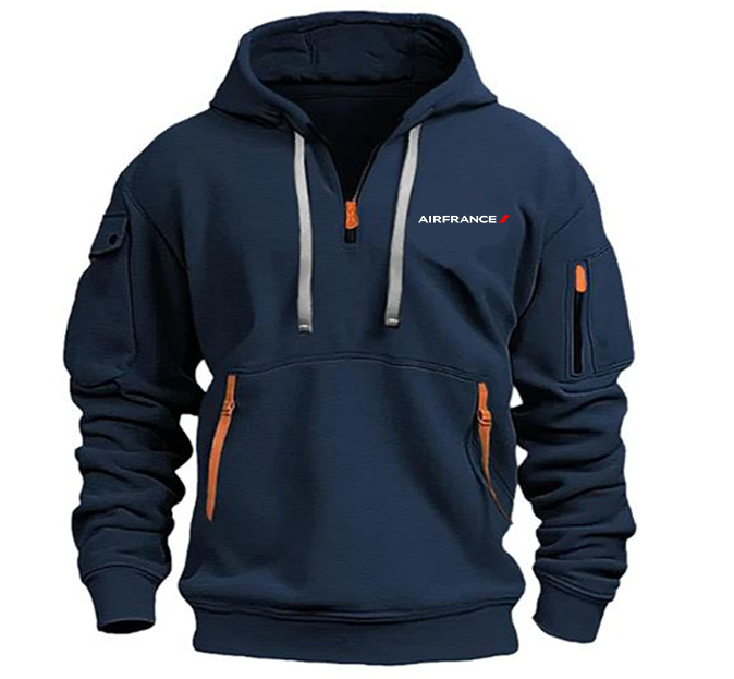 FRANCE AIRLINE HOODED JACKET PULLOVER