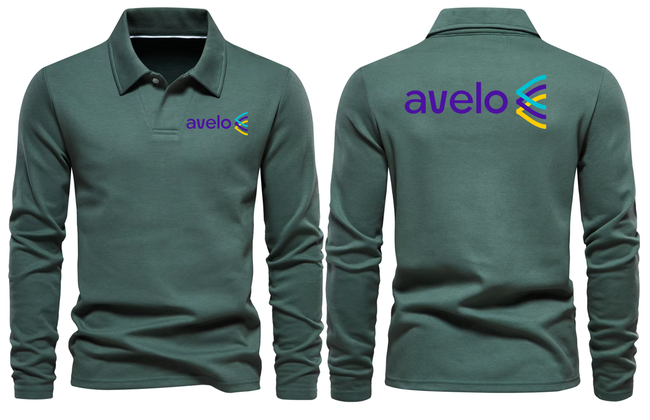 AVELO LONG SLEEVE  POLO